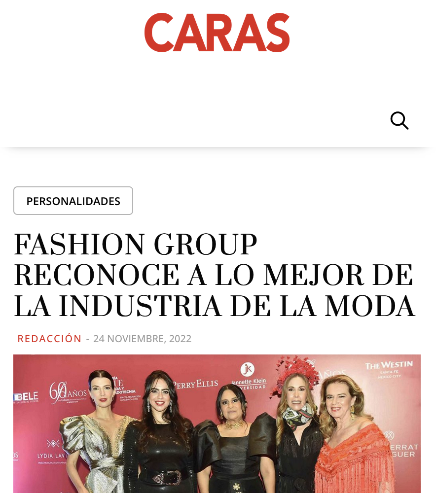 Fashion Group reconoce a lo mejor de la industria de la moda